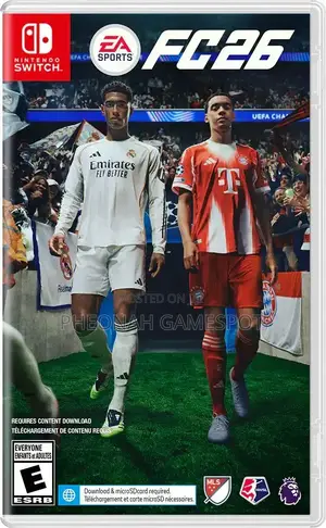 Ea Sports Fc26 Game Card for Nintendo Switch. Real Football.