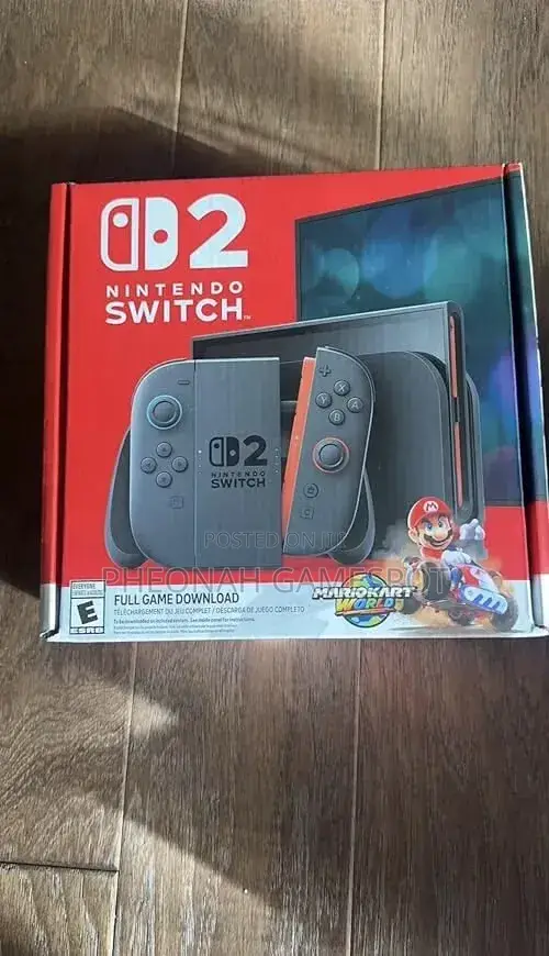 Brand New Nintendo Switch 2: Stunning Visuals and Faster Speeds.
