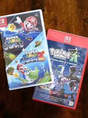 Super Mario Galaxy and Pokémon Za Legends Games for Nintendo Switch