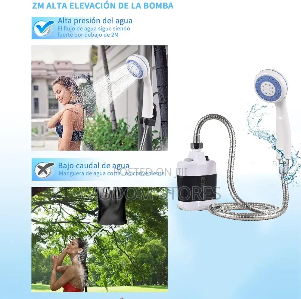 Portable Rechargeable Shower