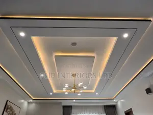 Decorative Pop Gypsum Ceiling Finishing