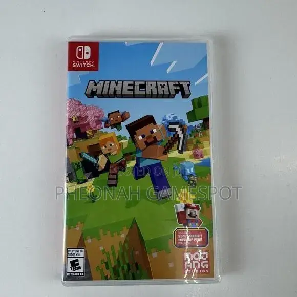 Minecraft Game for Nintendo Switch: Unleash Your Full Creativity.