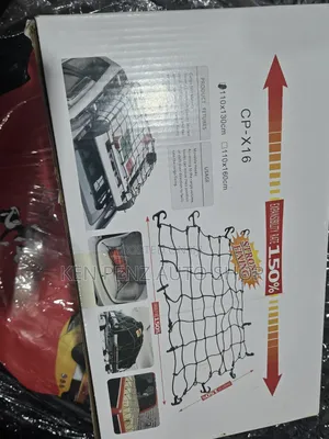 Car Cargo Net for Securing Cargo on Pickup Trucks