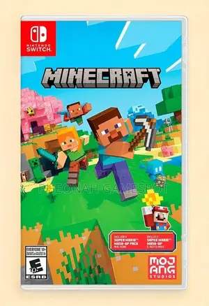 Minecraft Game for Nintendo Switch: Build Anything Anywhere Now.