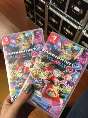 Mario Kart 8 Deluxe Game for Nintendo Switch. High Octane Racing Fun