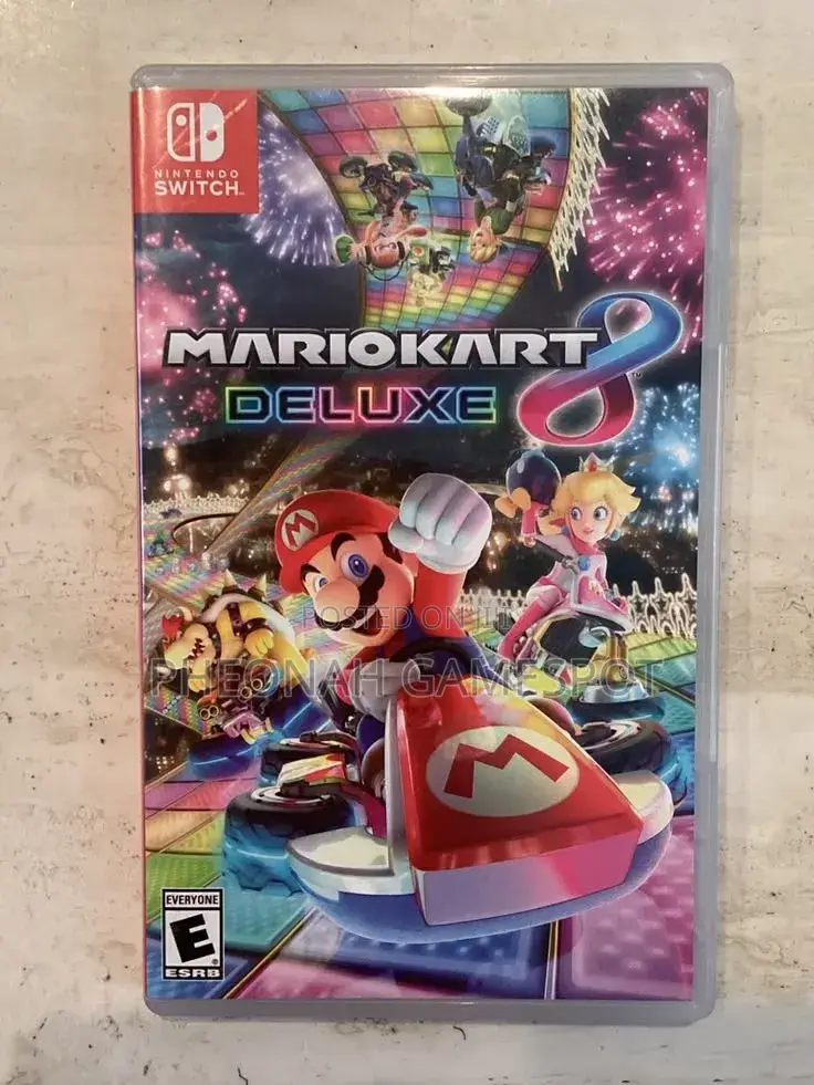 Mario Kart 8 Deluxe: The Game Card That Every Fanatic Needs.