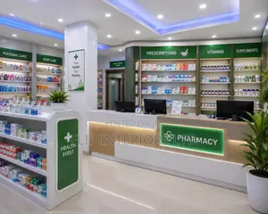 Luxury Pharmacy Interior Design Renovation Services