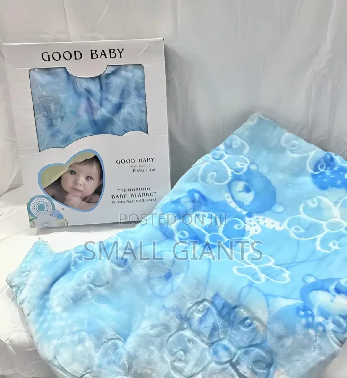 Good Baby Knitted Raschel Baby Blanket