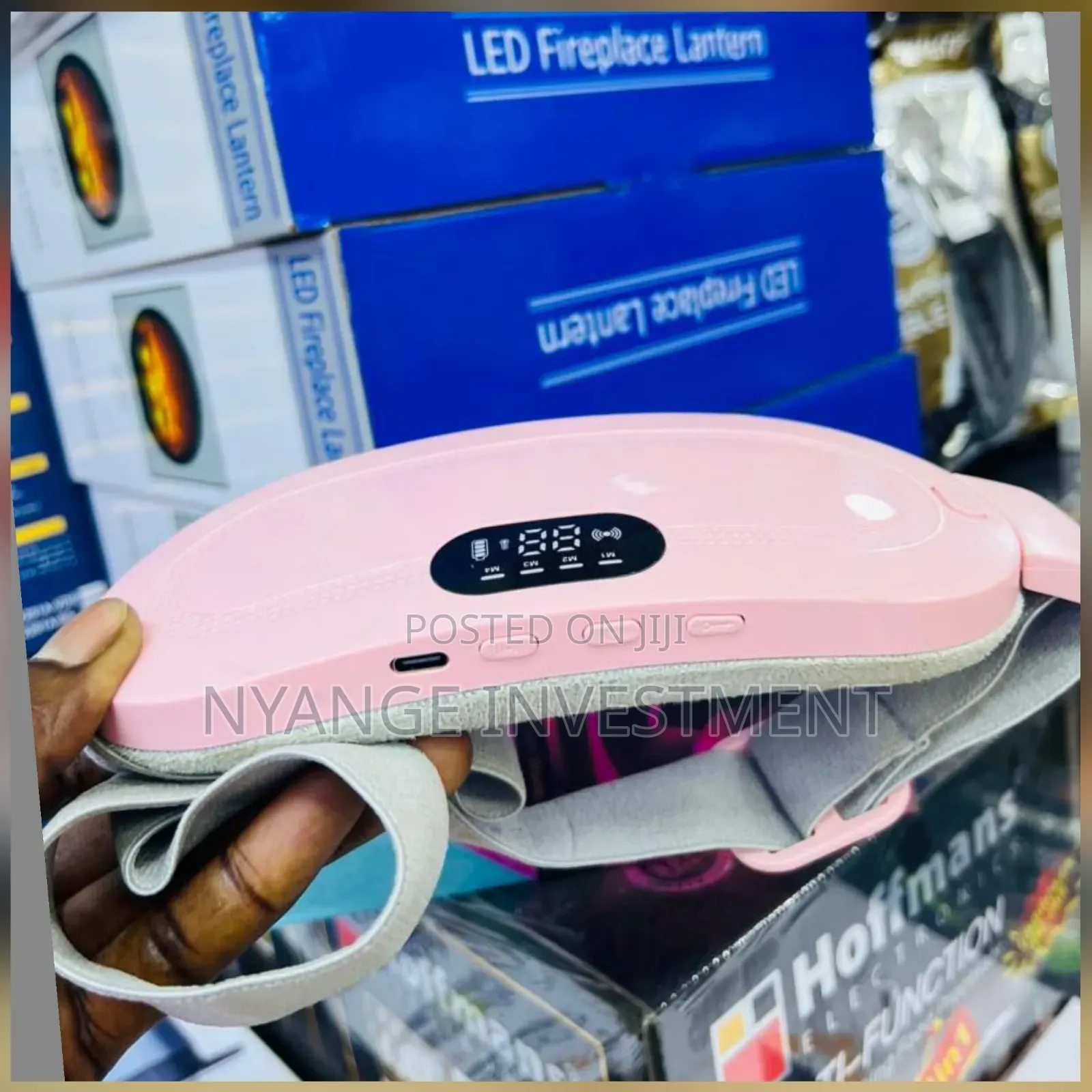 Portable Menstrual Heating Pad and Massager Belt