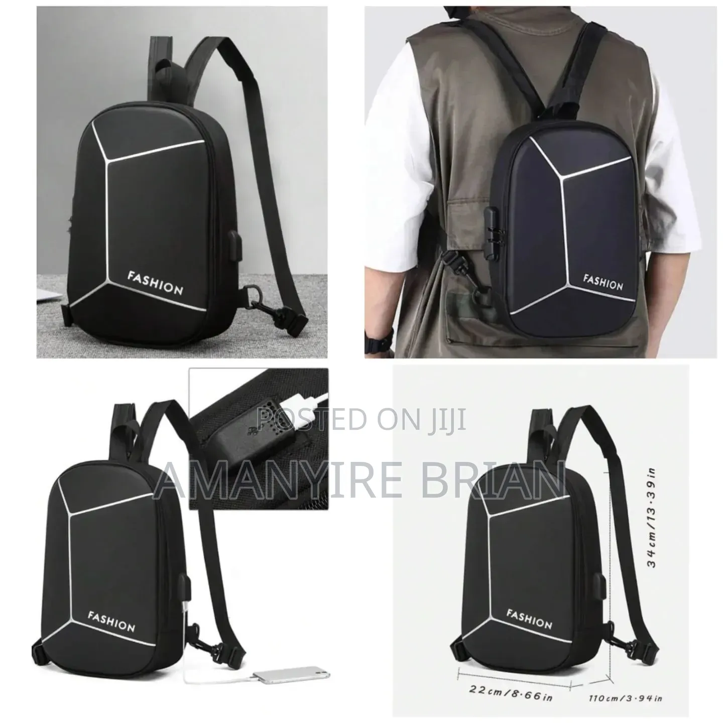 Mult Functional Cross Bag and Backpack
