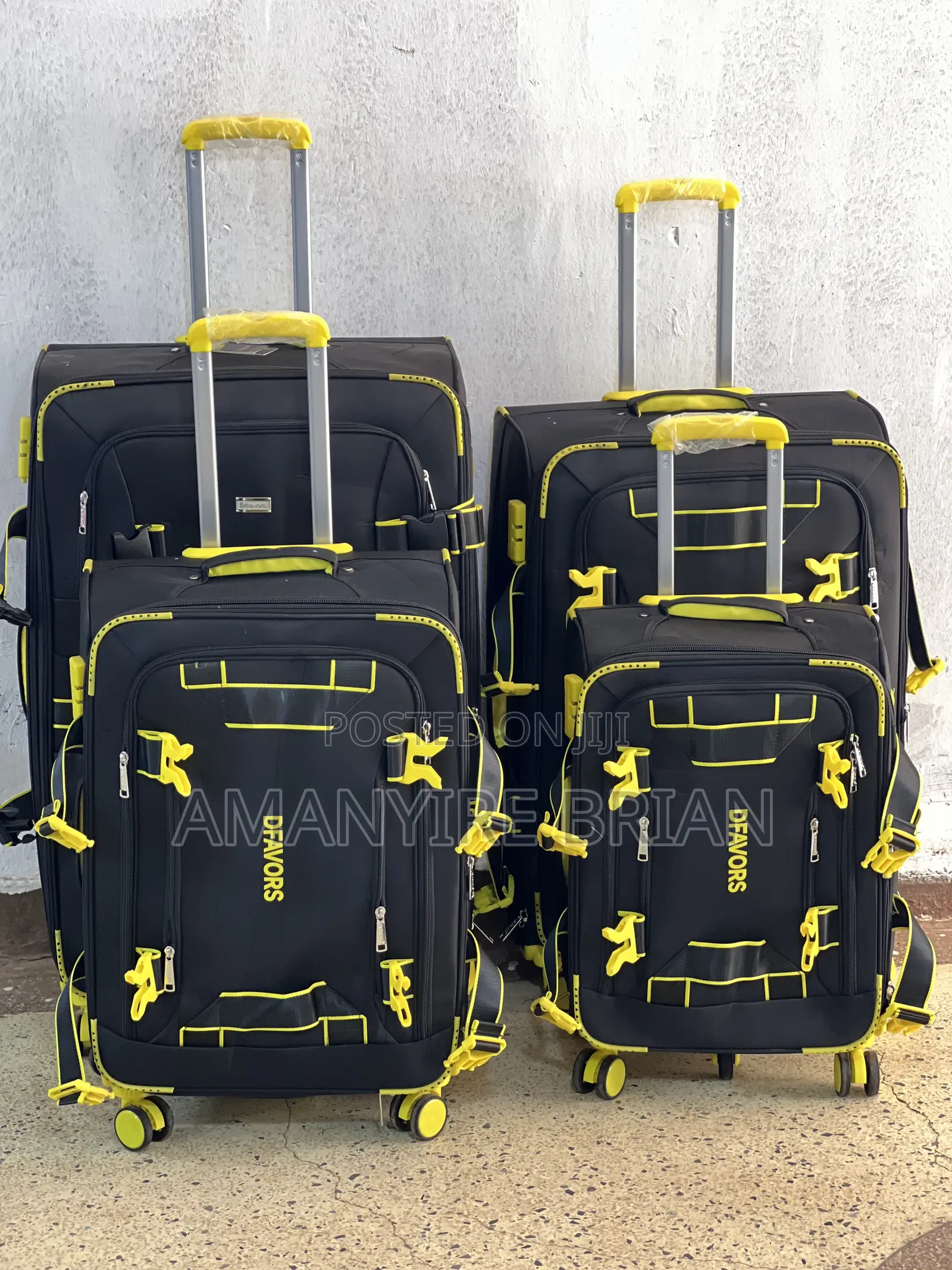 4 Pieces Dfavors Suitcase