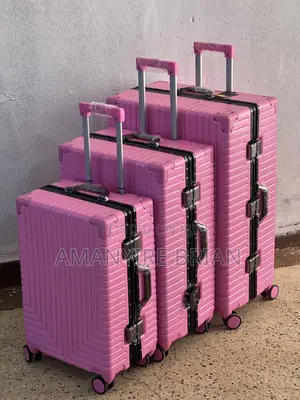 A 3 Piece Aluminium Suitcase