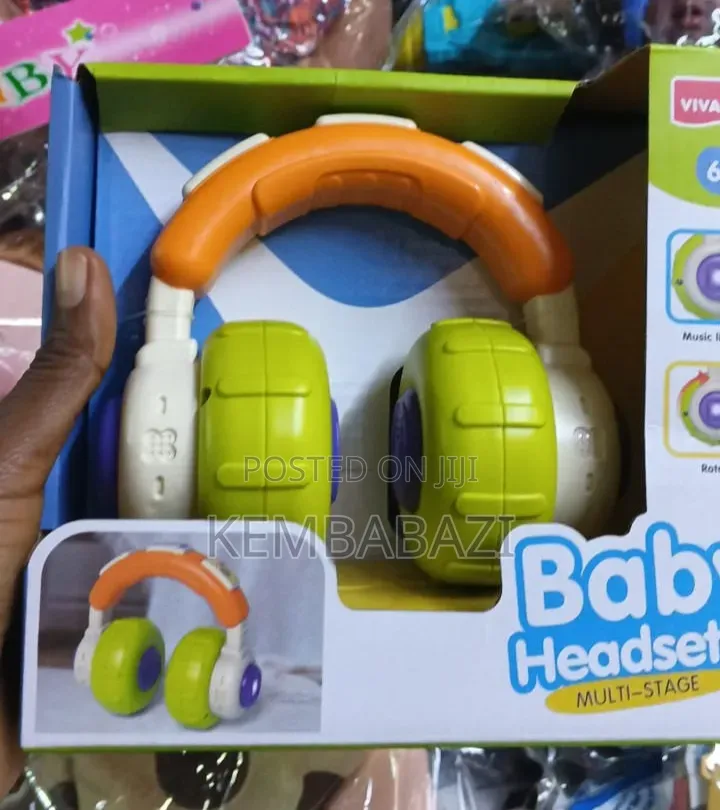 Kid's Musical Toy Headphone Set
