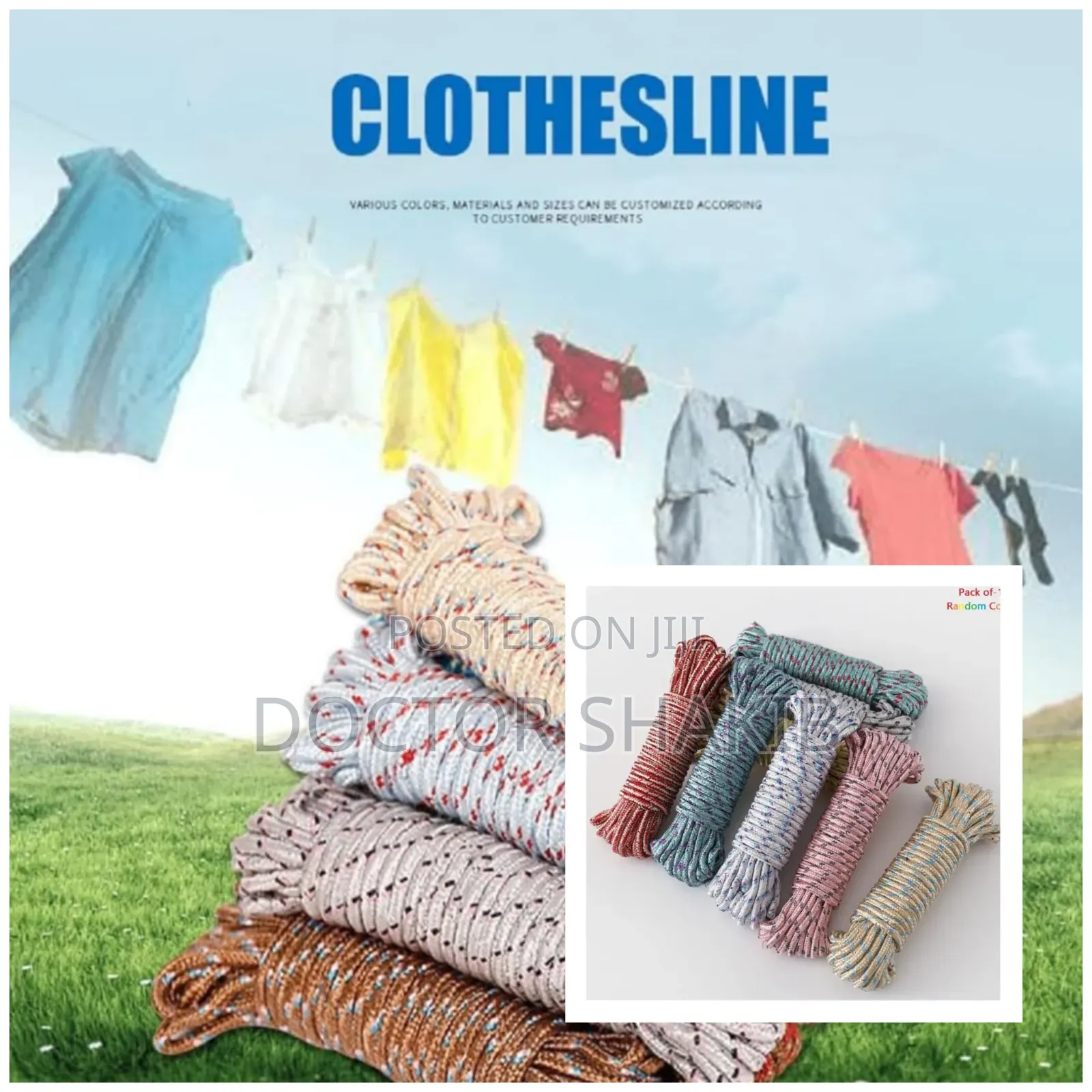 20metres Laundry Drying Clothesline Rope