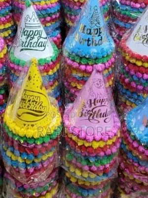 Cone-Shaped Birthday Party Hats