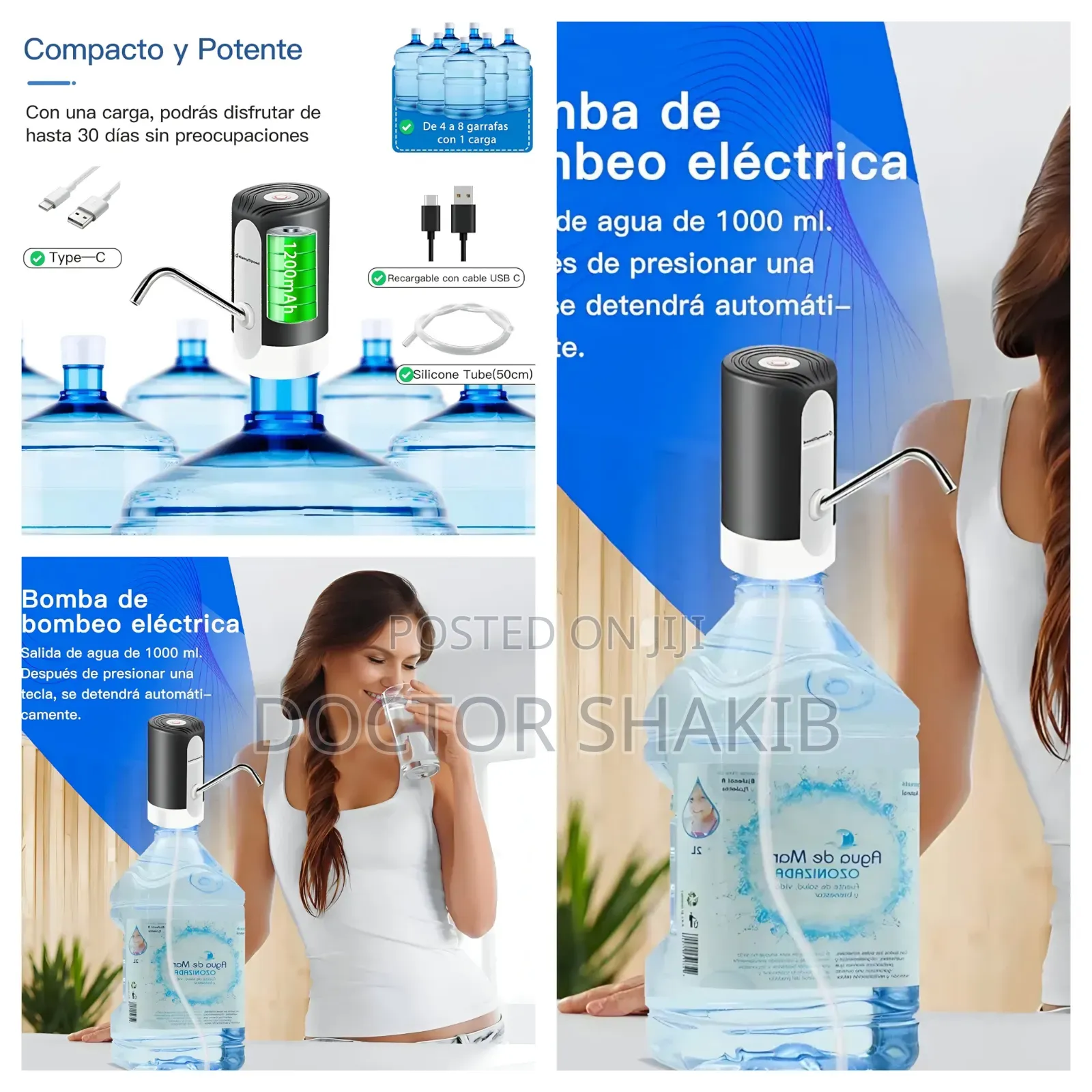 Easy Speed Water Bottle Dispenser Pump