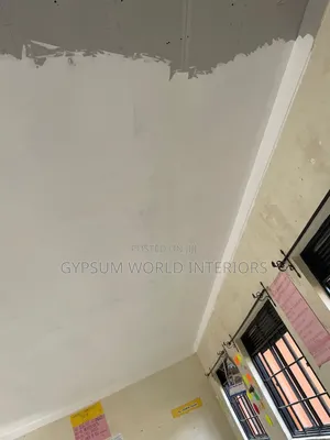 Gypsum Flat Ceiling Church