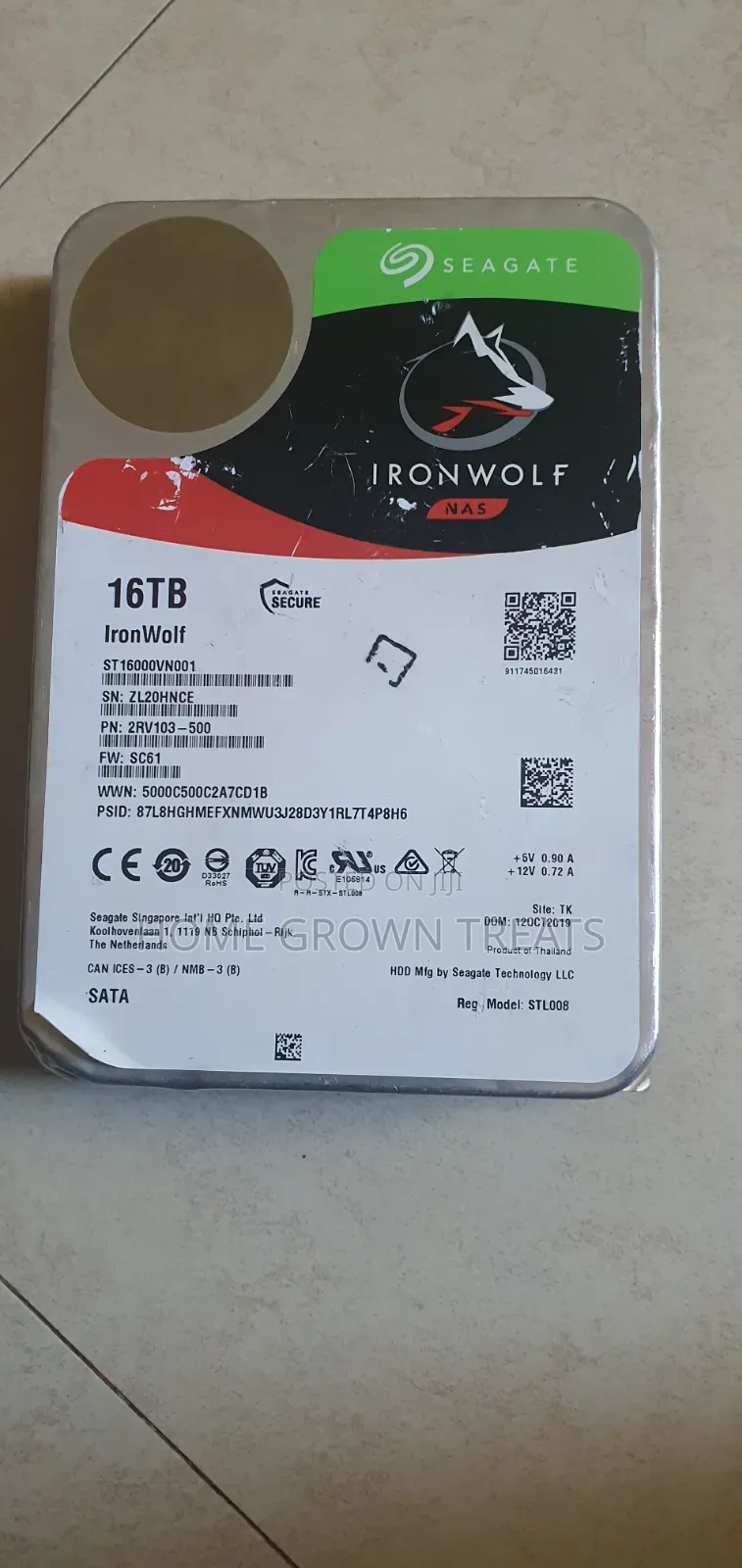 Brand New Seagate Iron Wolf 16tb