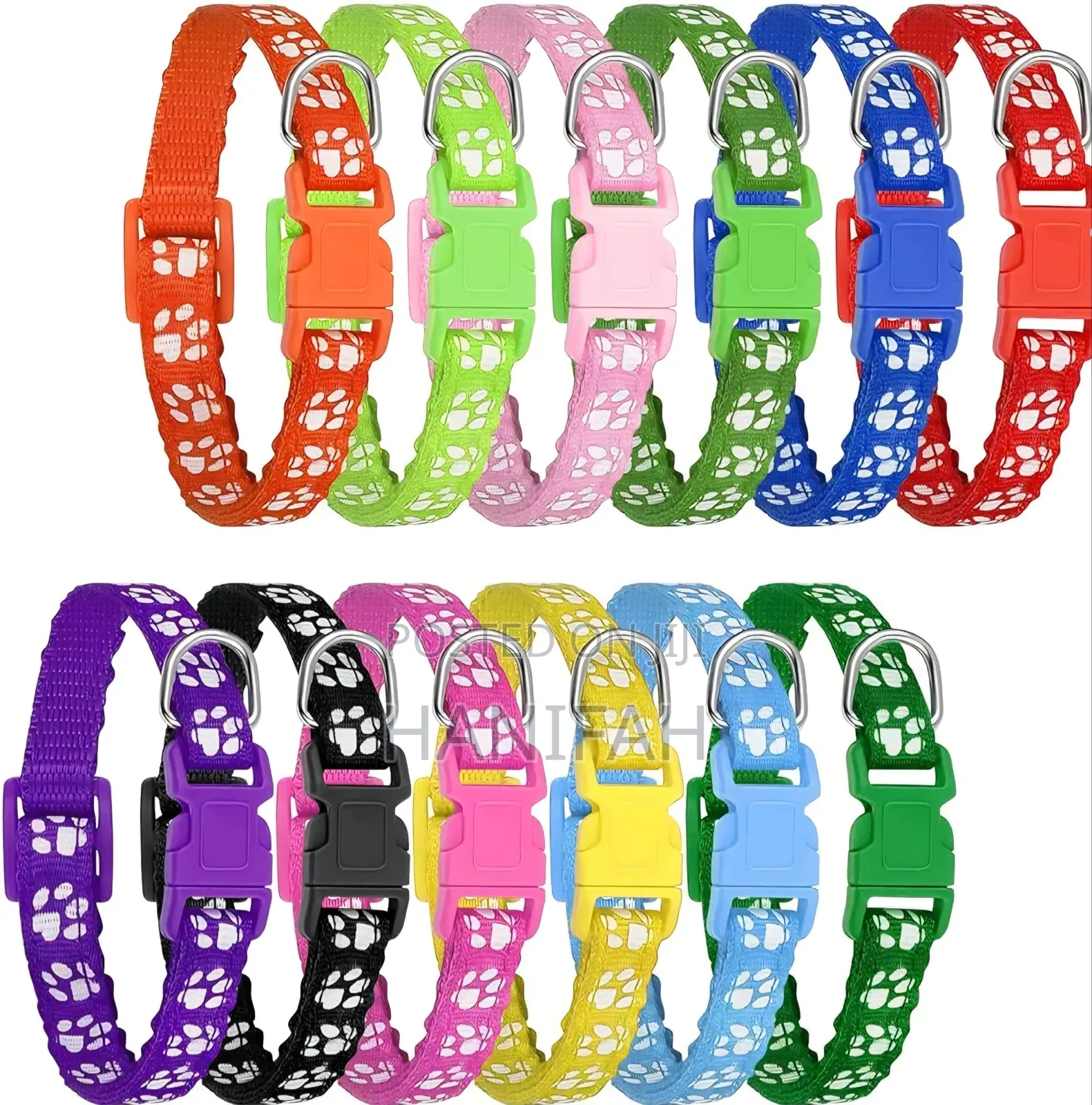 12 Pack Puppy Collars for Litter