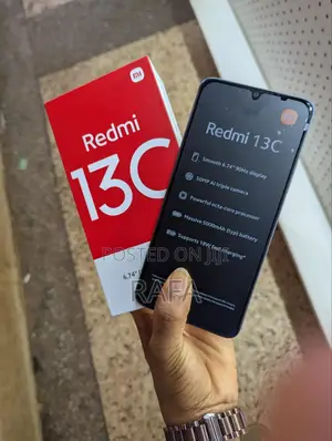 New Xiaomi Redmi 13C 256 GB Black
