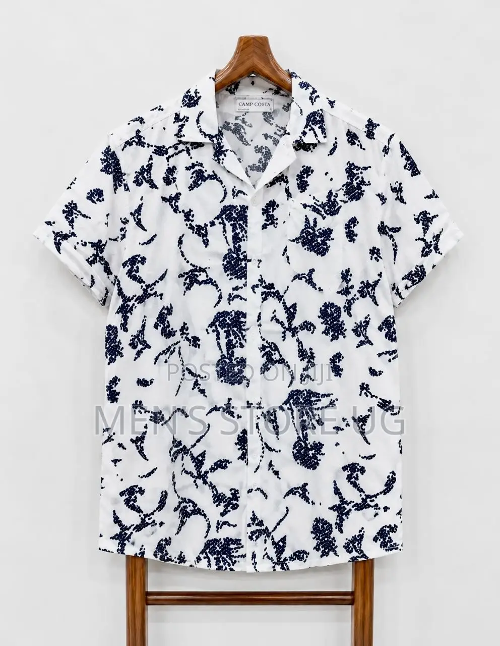 Men’S Classic Turkish Vintage Shirts in Black and White