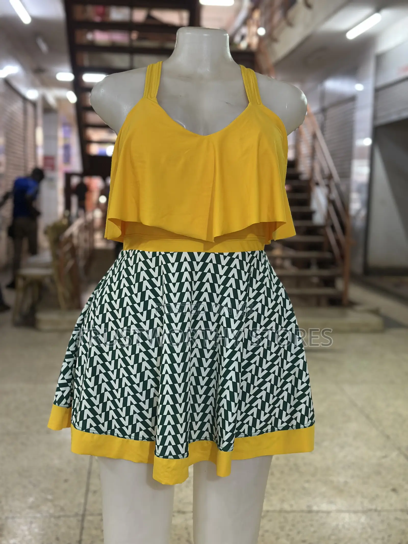 Yellow Women’S Swimming Costume