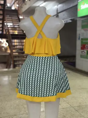 Yellow Women’S Swimming Costume
