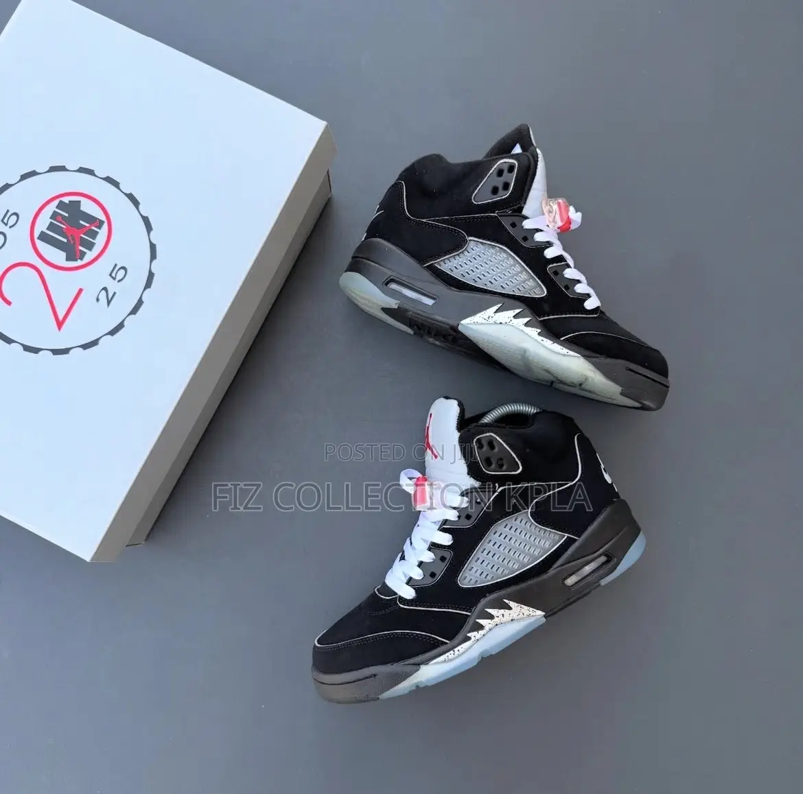 Jordan 5 Metallic – “Shadow Chrome”