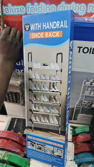 With Handrail Plastic Shoe Rack Plastic Shoe Rack