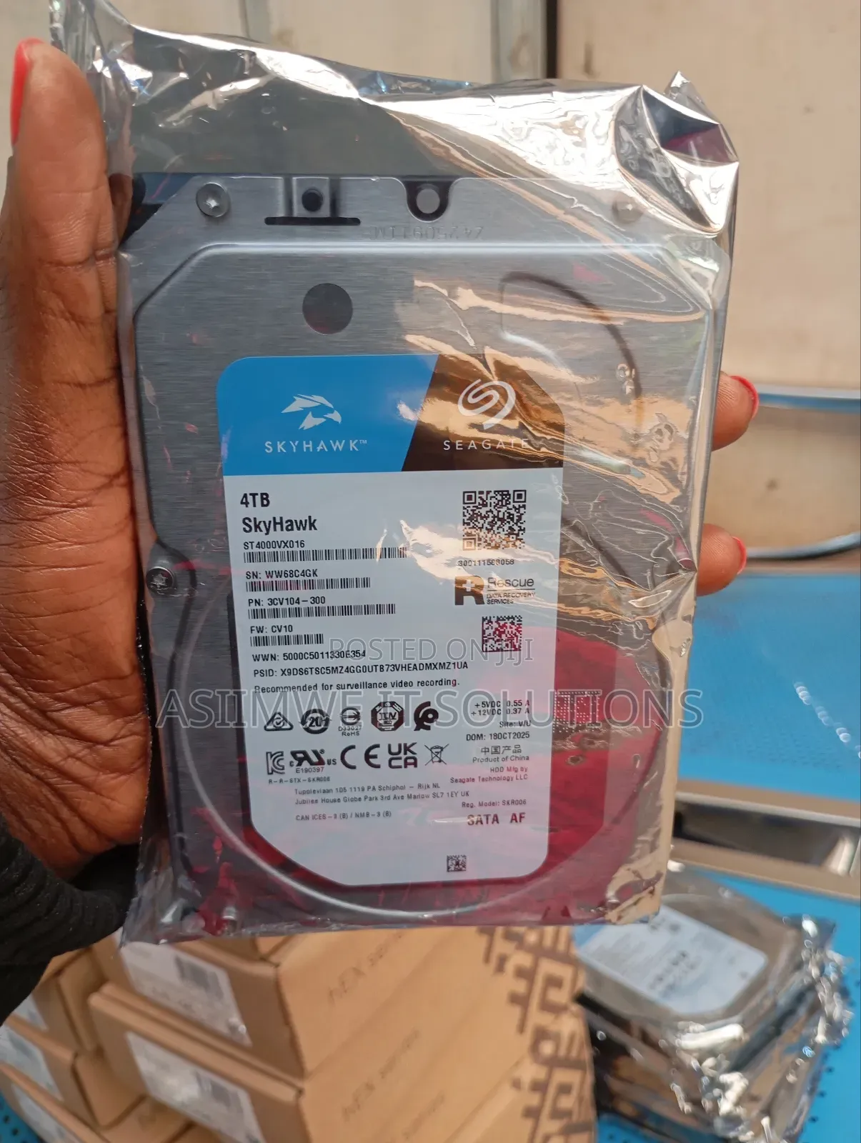 4tb Slim Surveillance Harddrive