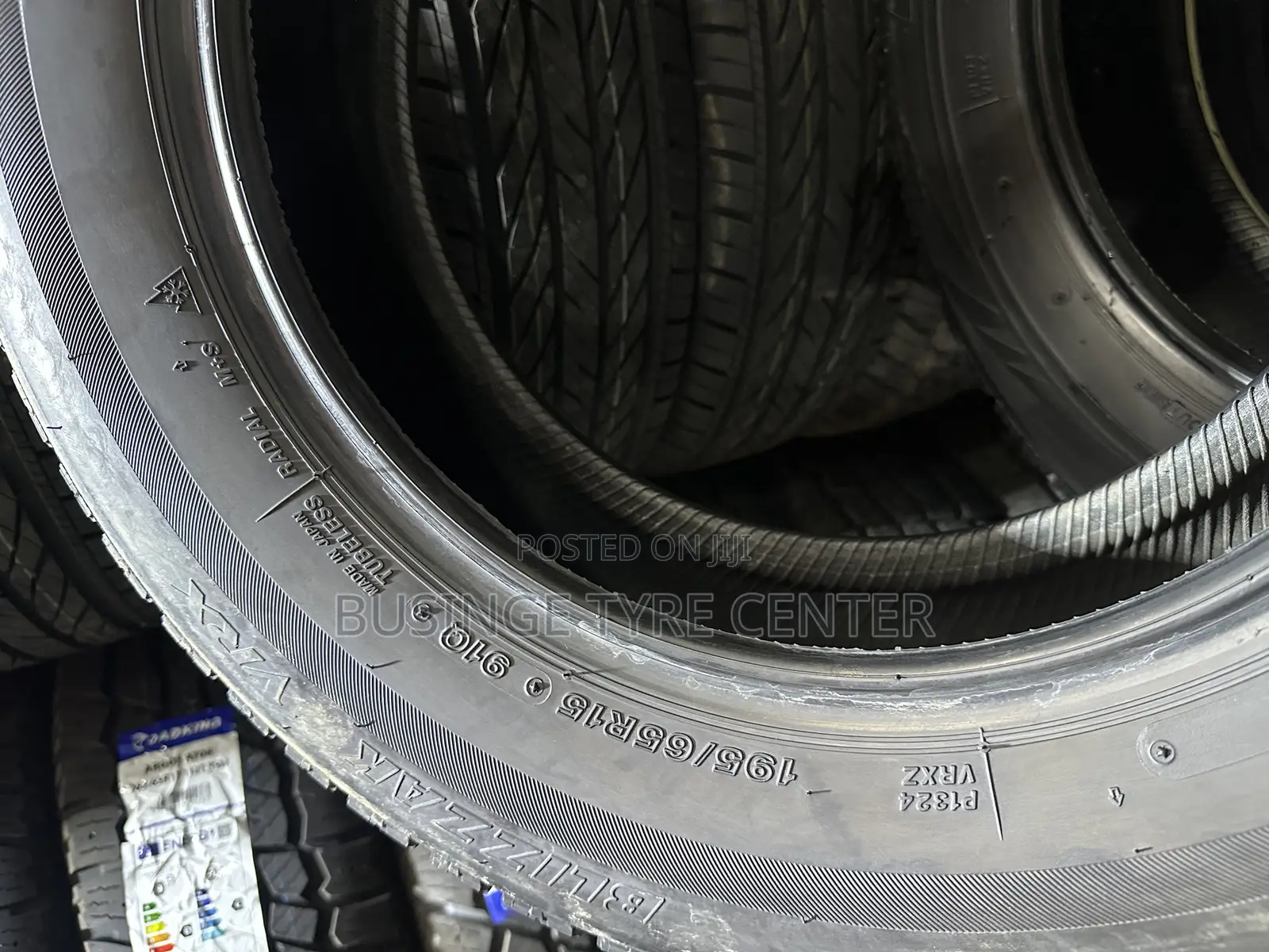 195/65r15 Bridgestone Tires  Foreign Used Still in Good  Condition