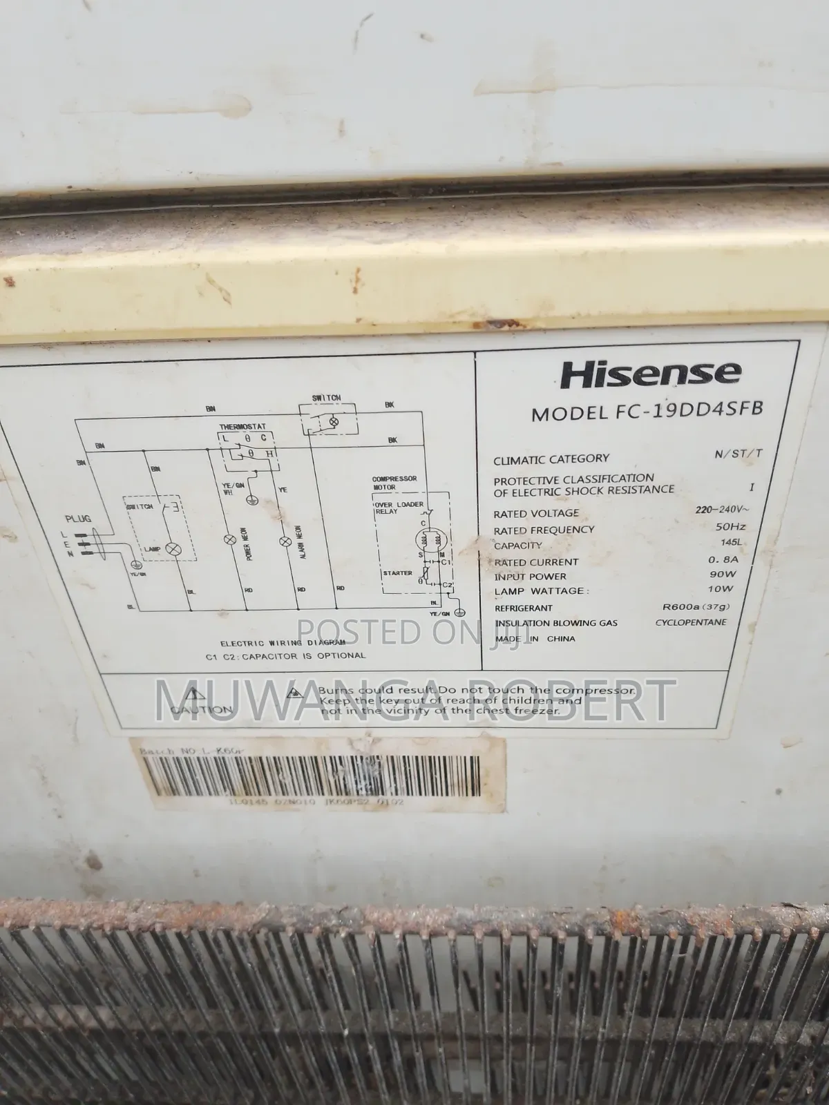 Fridge and Deep Freezer