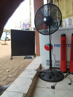 Stand Fan Black