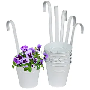 6 PCS Balcony/ Hanging Flower Vases