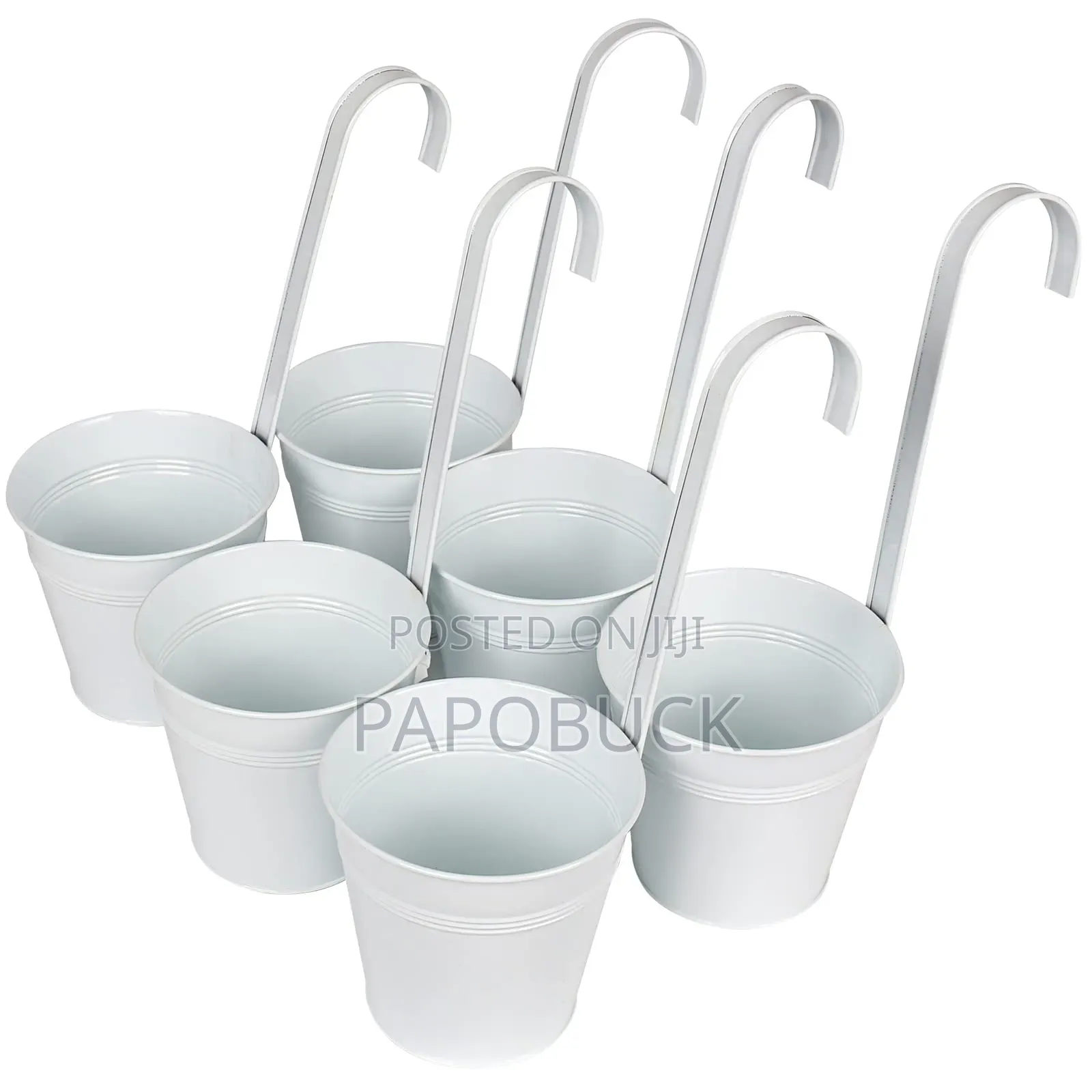 6 PCS Balcony/ Hanging Flower Vases