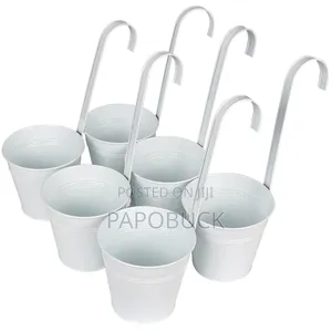 6 PCS Balcony/ Hanging Flower Vases