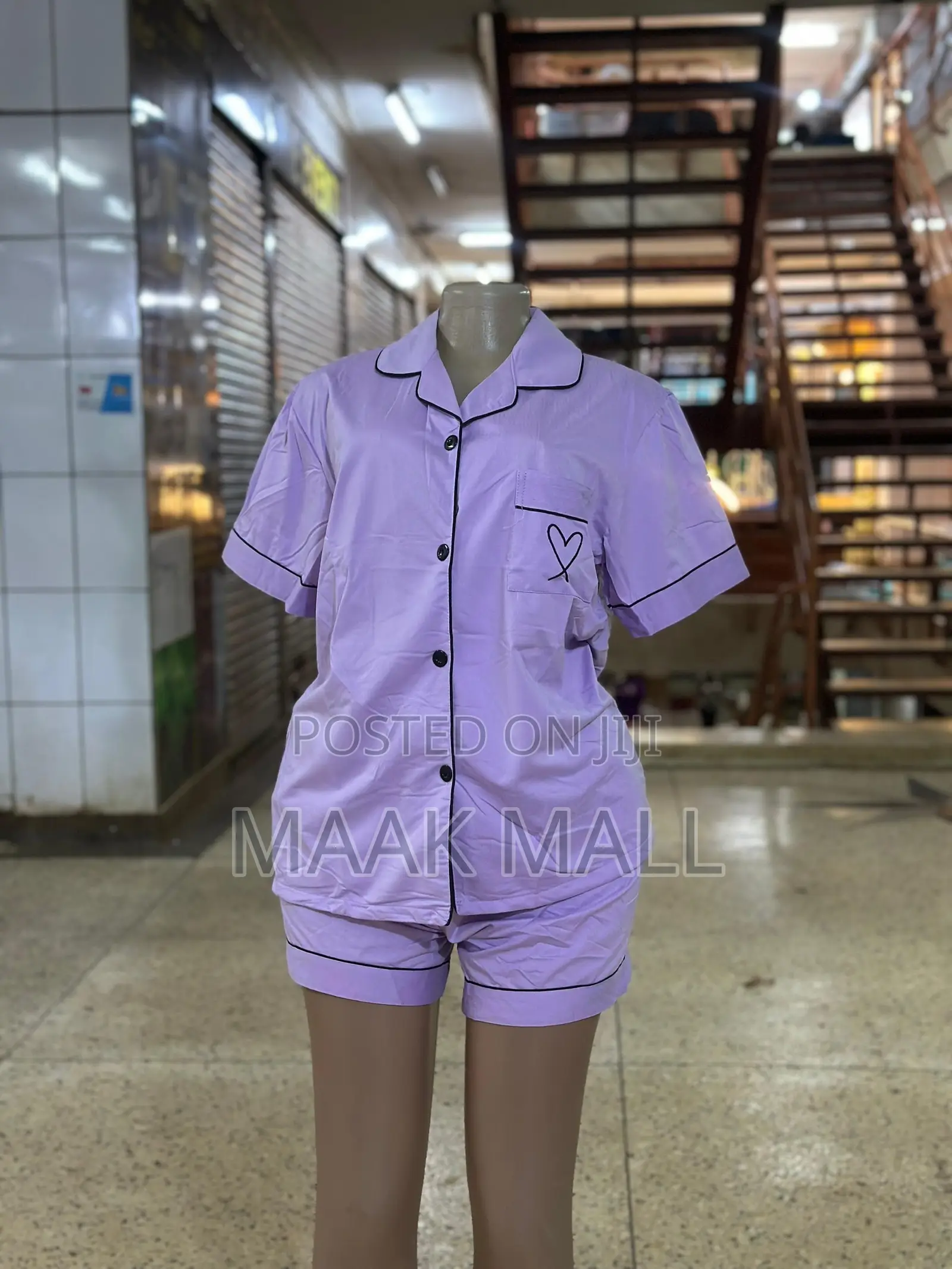 Cotton Short Sleeves Pajamas