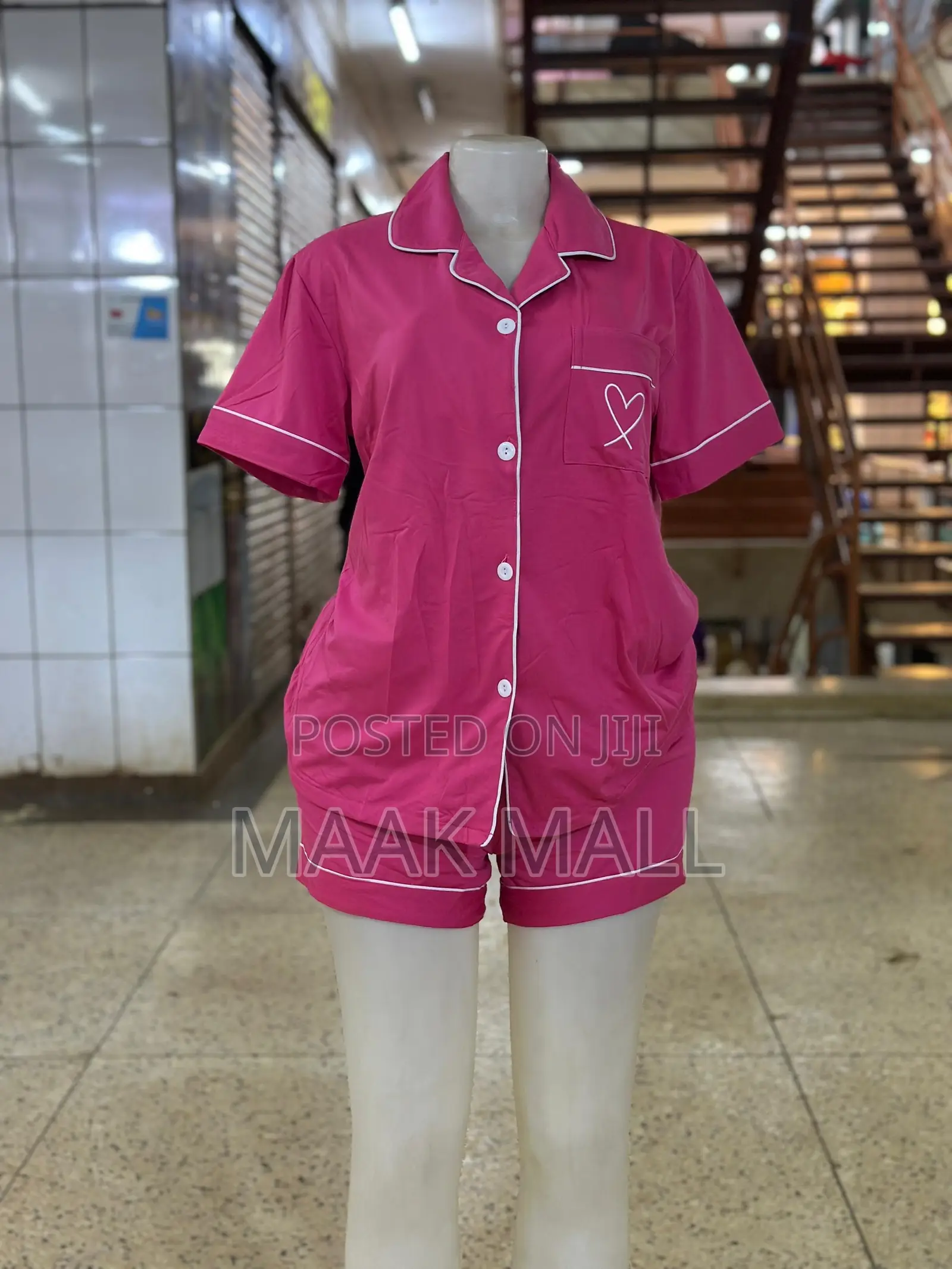 Cotton Short Sleeves Pajamas