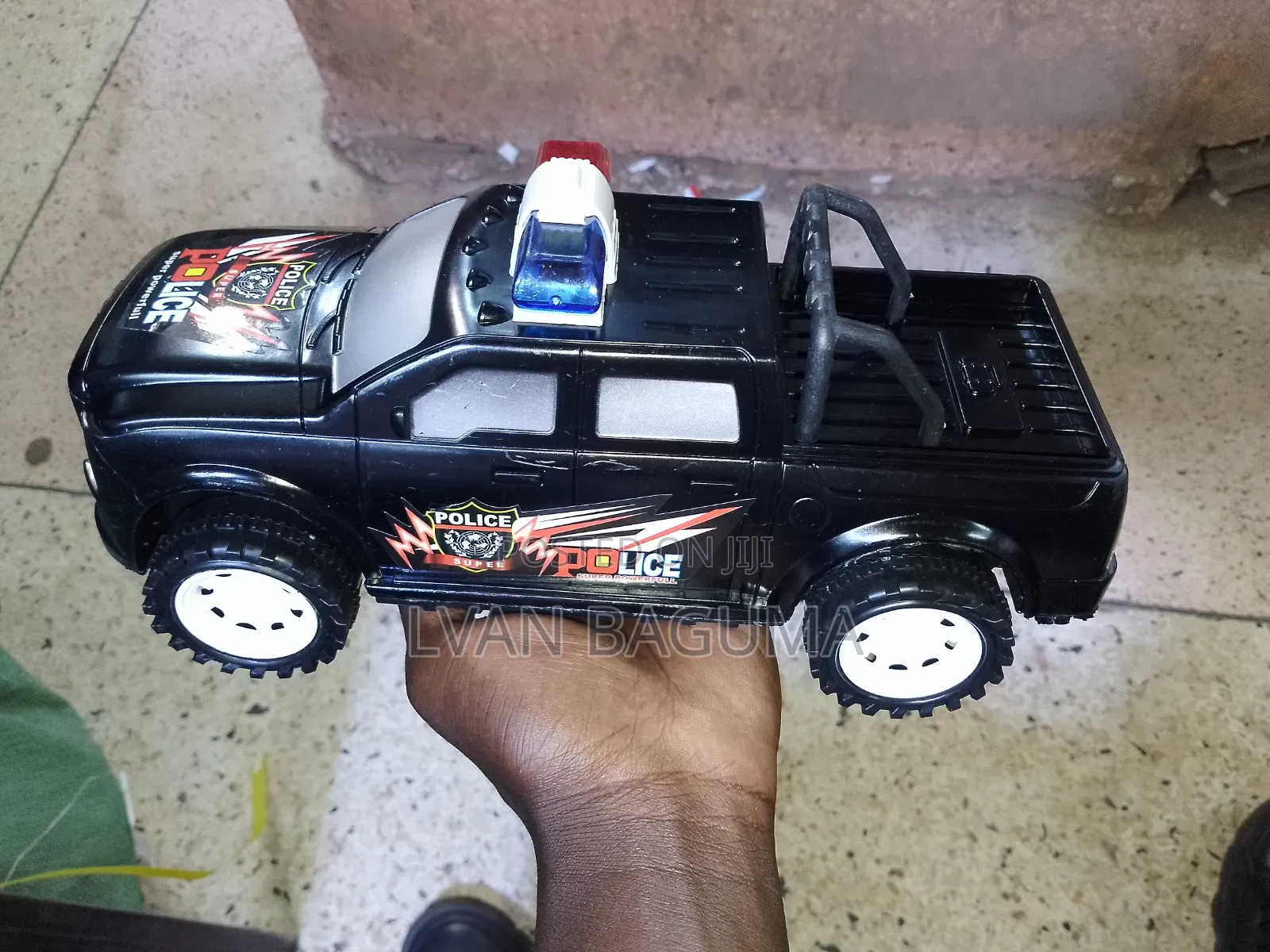 Army Jeep Car Toy for Kids - Pull and Push, No Batteries Required