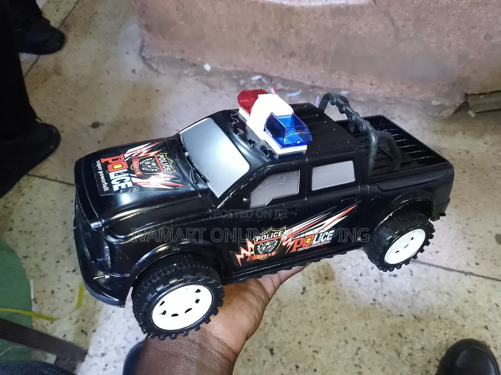 Army Jeep Car Toy for Kids - Pull and Push, No Batteries Required