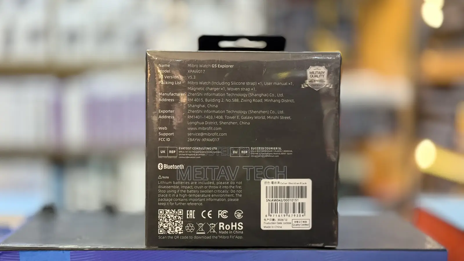 Mibro Gs Explorer S Rugged Military Smartwatch