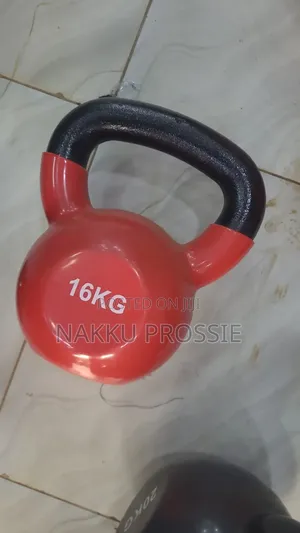 Coated Cast Iron Kettlebell