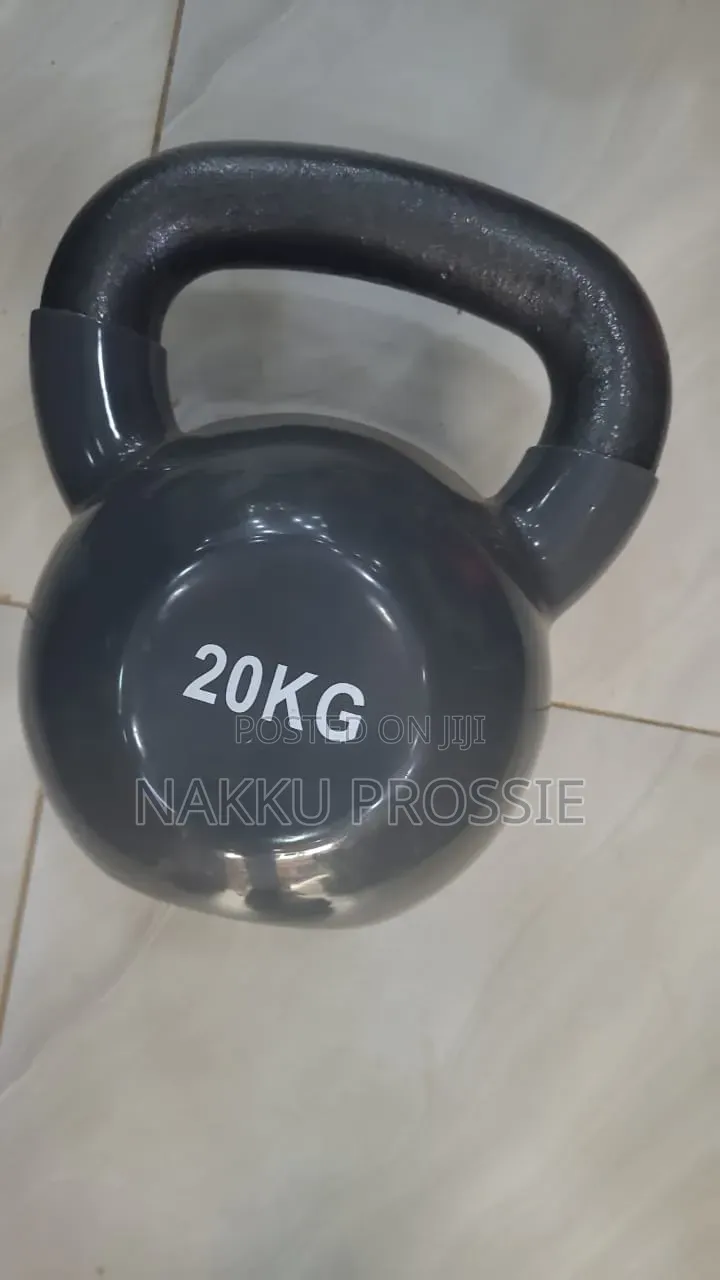 Coated Cast Iron Kettlebell