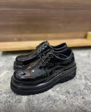 Shinny High Soles Shoes for Students