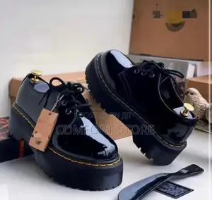 Shinny High Soles Shoes for Students