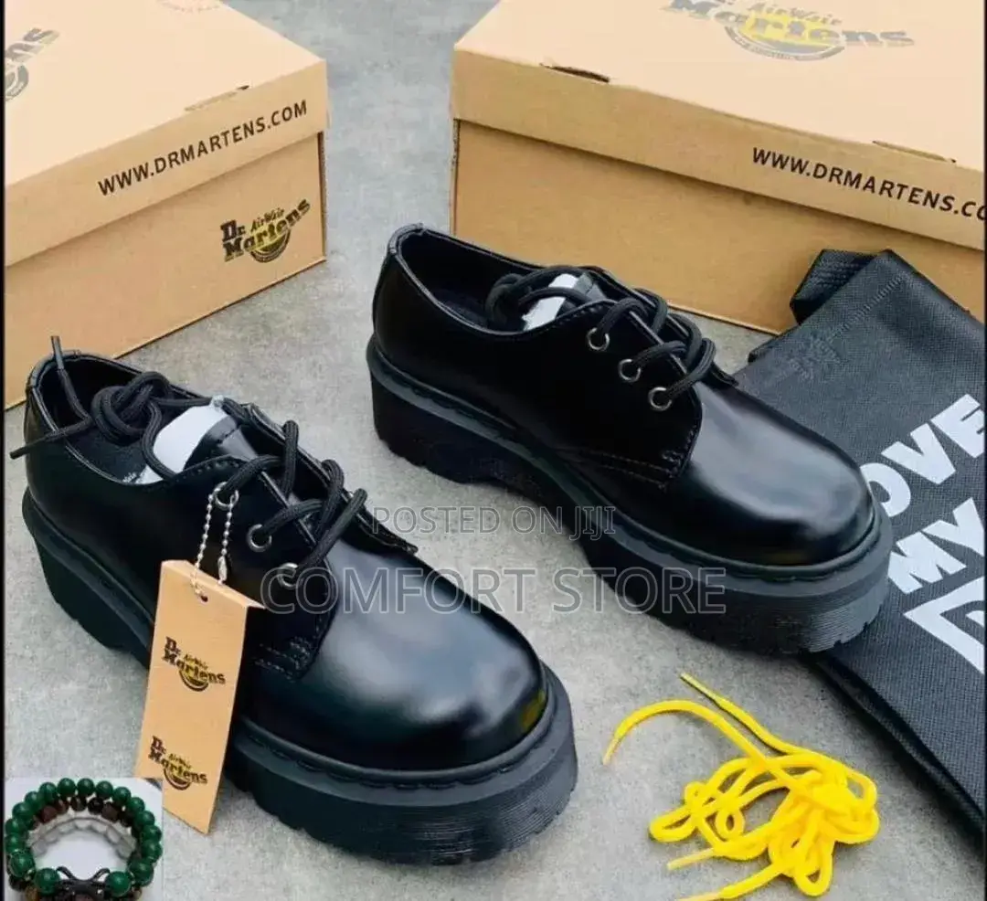 Shinny High Soles Shoes for Students