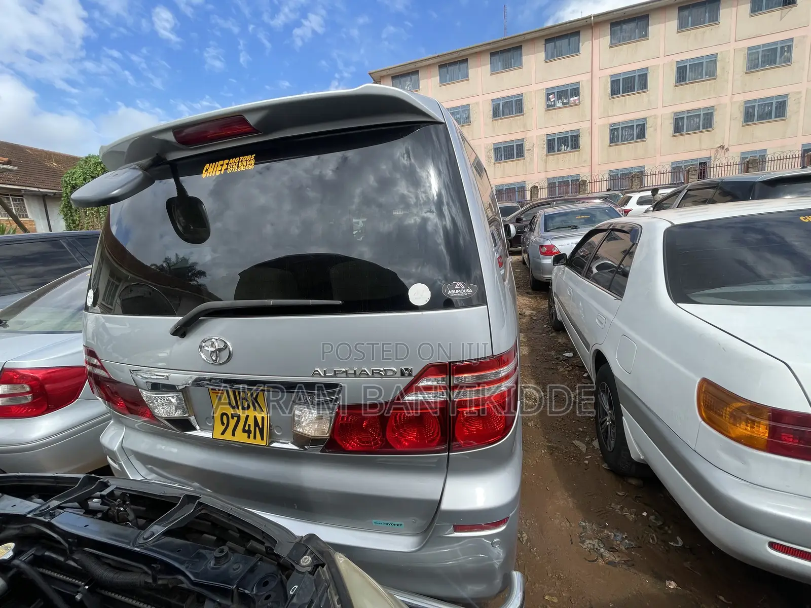 Toyota Alphard 2008 Silver