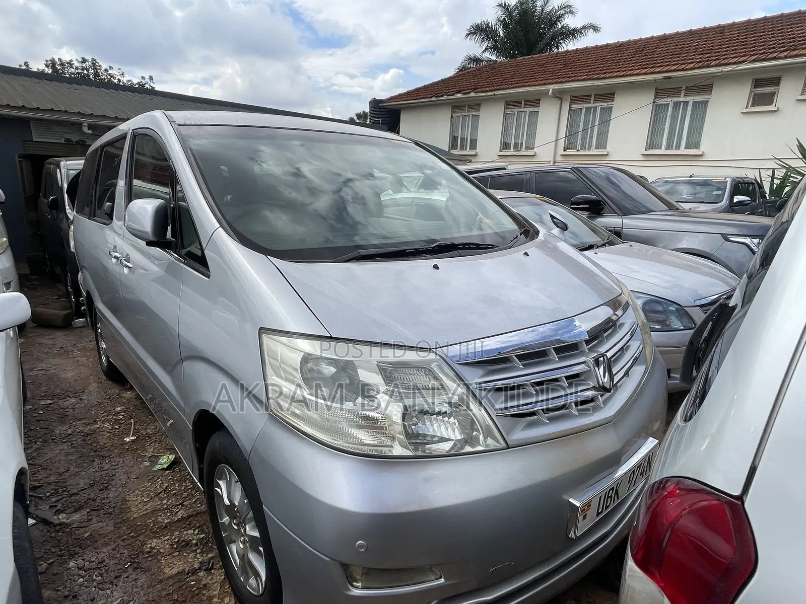 Toyota Alphard 2008 Silver