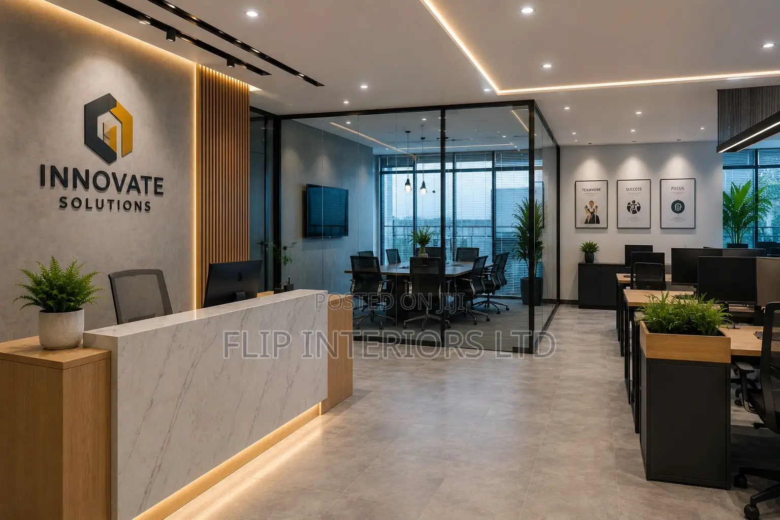 Commercial Interior Design Space Optimization