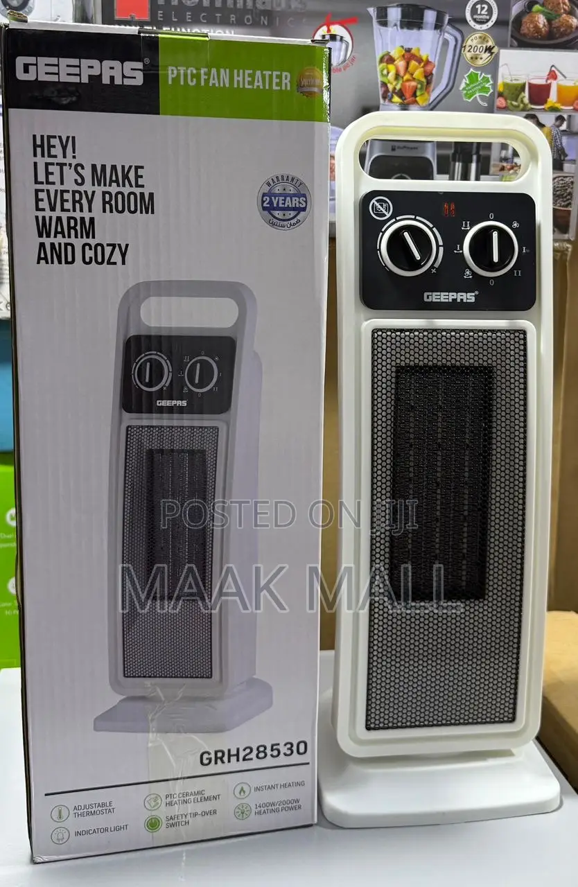 Geepas PTC Fan Heater